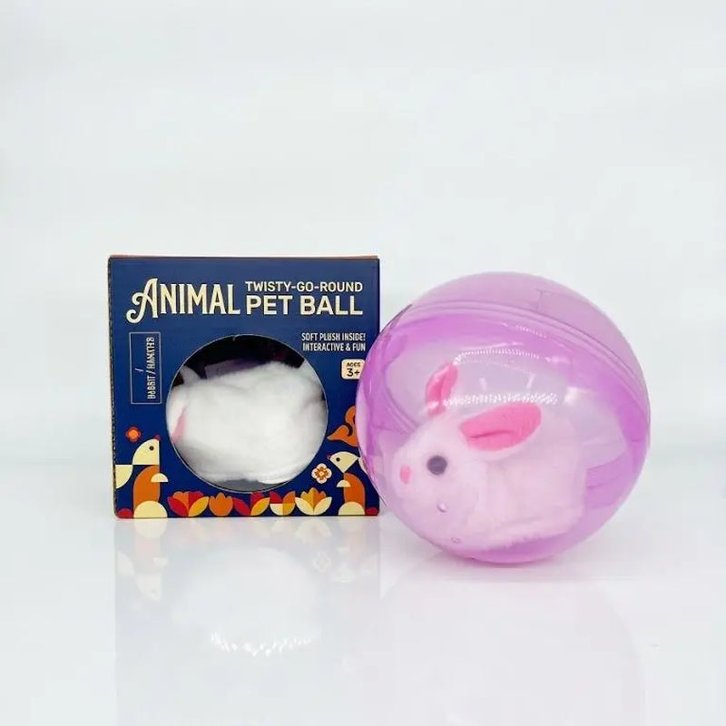 Engage Your Indoor Cat with the Ultimate Boredom Buster: USB Rechargeable Auto-Rolling Ball Toy with Mouse for Hands-Free Play