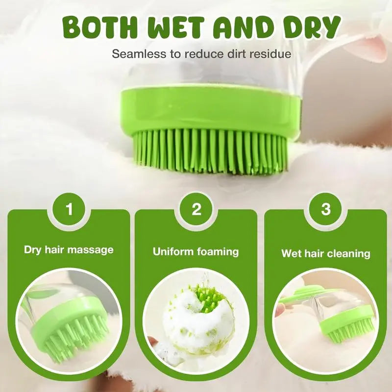Pamper Your Pets This Summer with the 2026 2-in-1 Bath & Grooming Brush - Effortless Washing & Massage for Dogs and Cats! 🐾🛁🌞