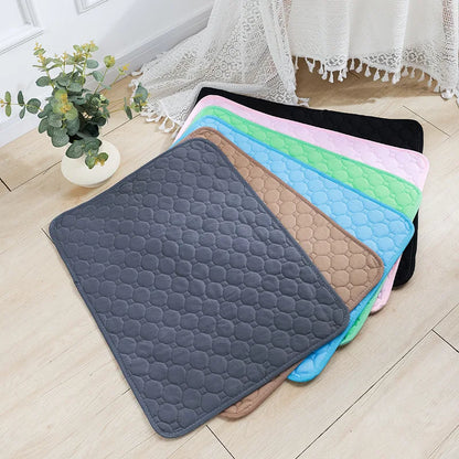 Ultimate Washable Pet Diaper Mat - Reusable, Absorbent, and Waterproof Training Pad for Dogs - Perfect for Home and Travel!