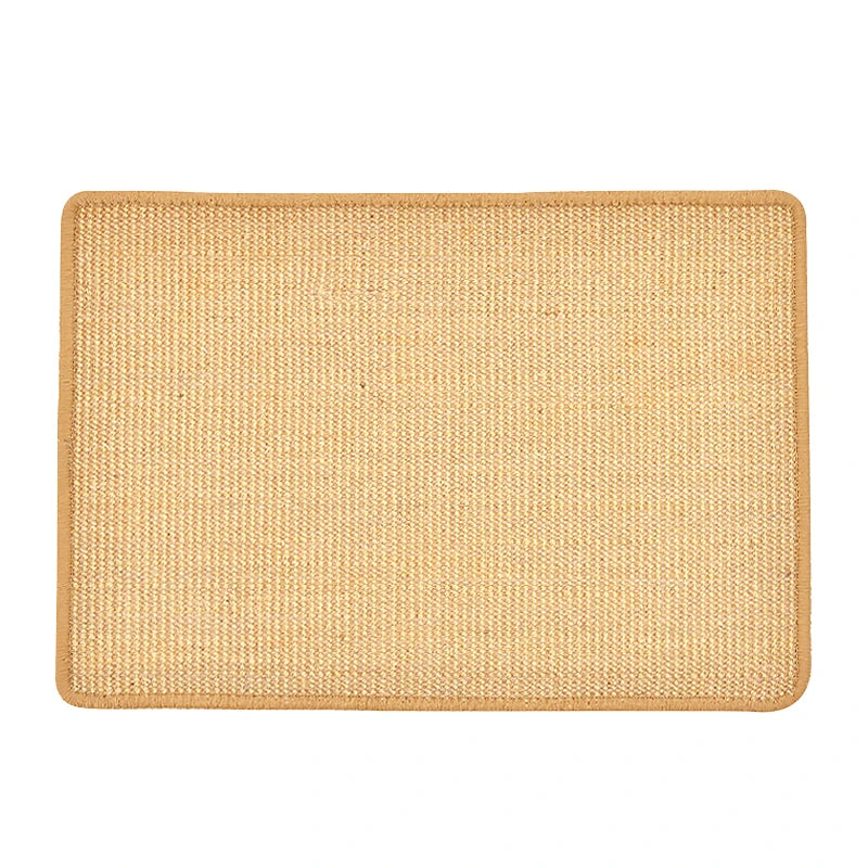 Premium Sisal Cat Scratcher Mat - Protect Your Furniture and Keep Your Cat's Claws Sharp!