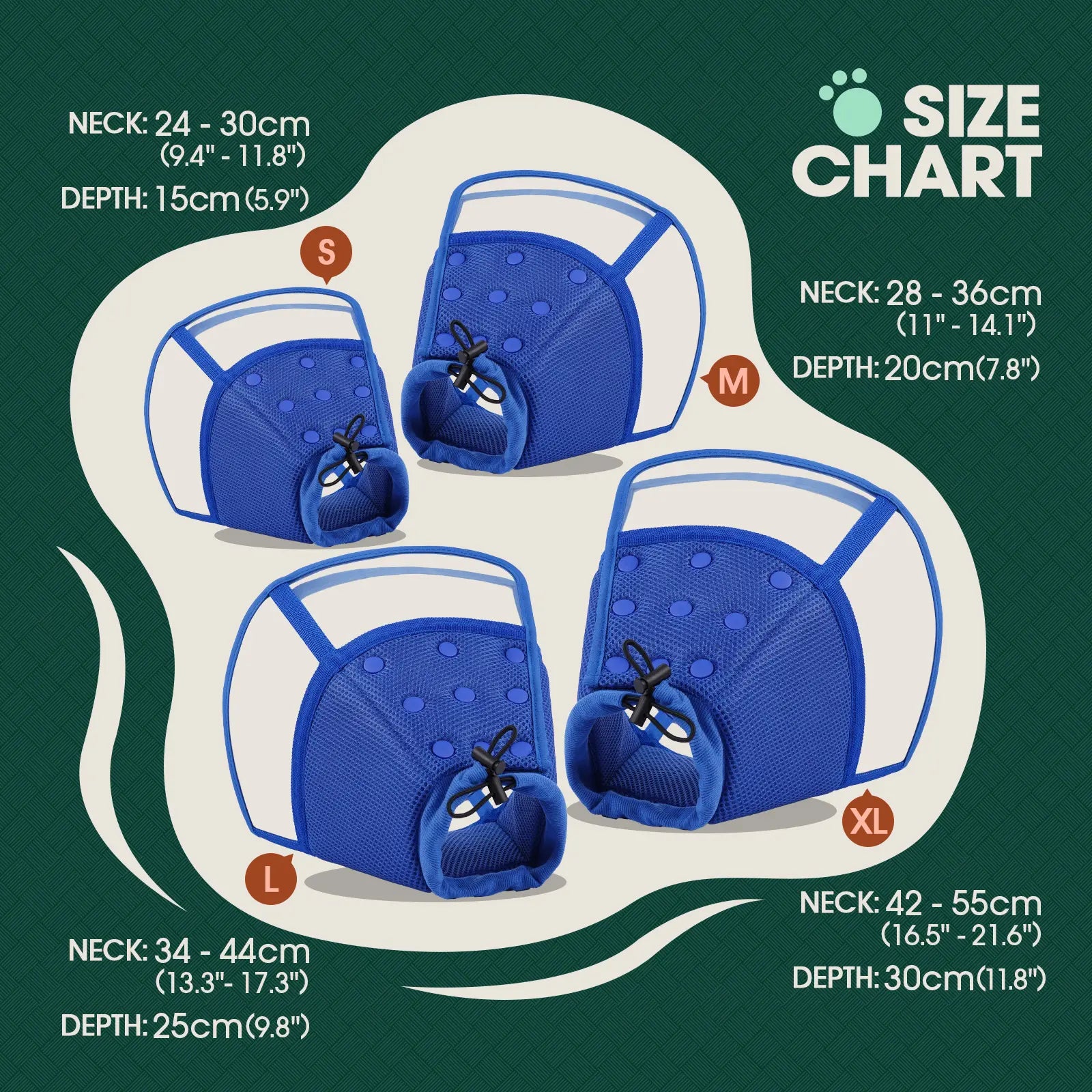 Say goodbye to licking with the Kuoser Soft Dog Cone! Perfect for post-surgery recovery, this breathable and comfy collar is adjustable for small, medium, and large pups. Keep your furry friend safe and cozy! 🐾💖