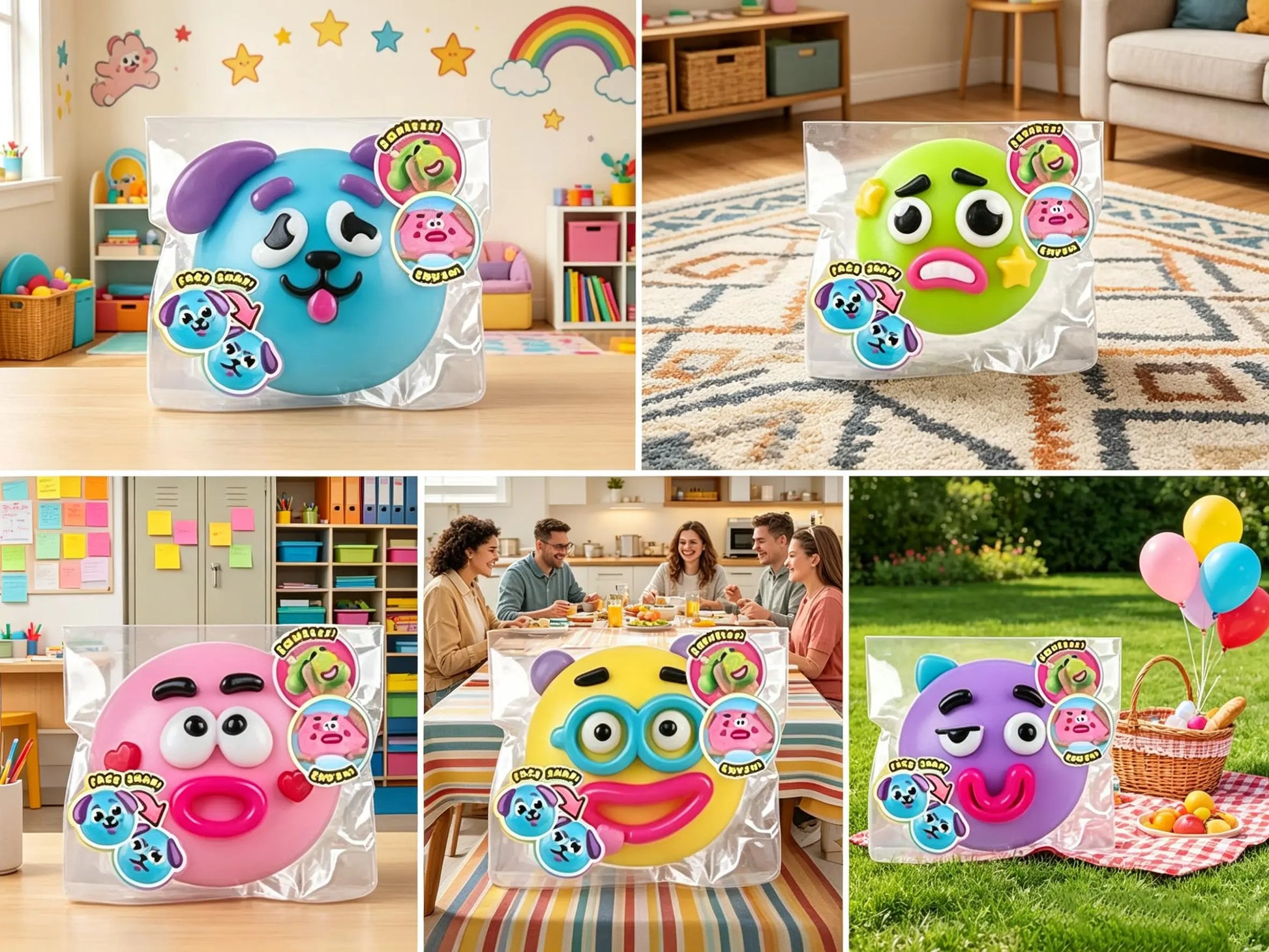 Meet the NEW Squishy Cutie Toy! 🌟 Stress relief never looked so cute! 🐶💖 Moldable, soft, and perfect for anxiety relief – grab yours for portable fun or party favors! 🎉✨ #StressRelief #SquishyToys #AnxietyBusters