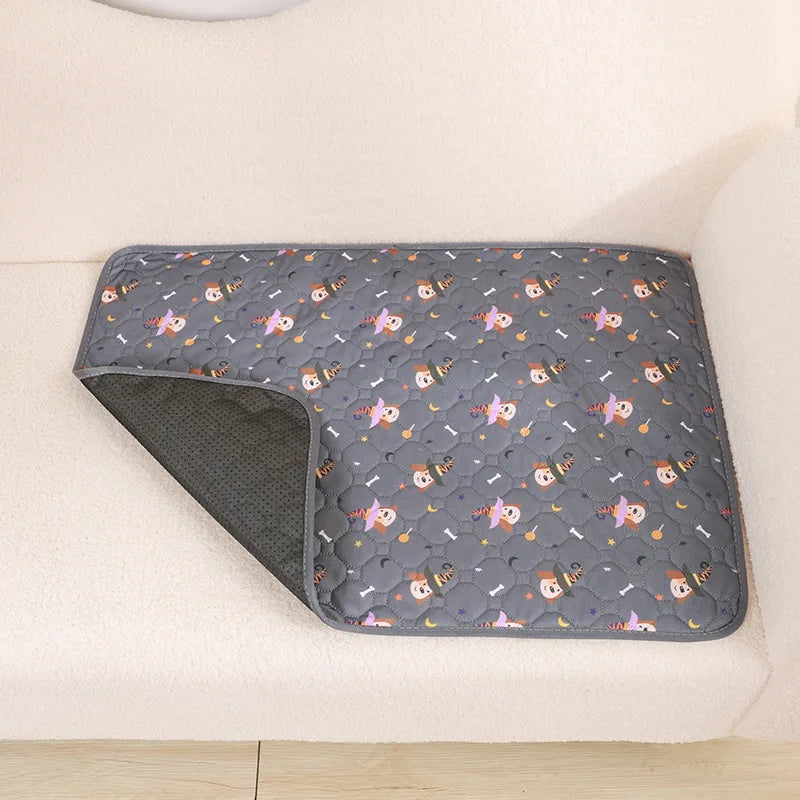 Ultimate Washable Pet Diaper Mat - Reusable, Absorbent, and Waterproof Training Pad for Dogs - Perfect for Home and Travel!
