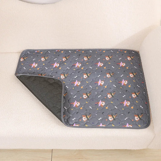 Ultimate Washable Pet Diaper Mat - Reusable, Absorbent, and Waterproof Training Pad for Dogs - Perfect for Home and Travel!