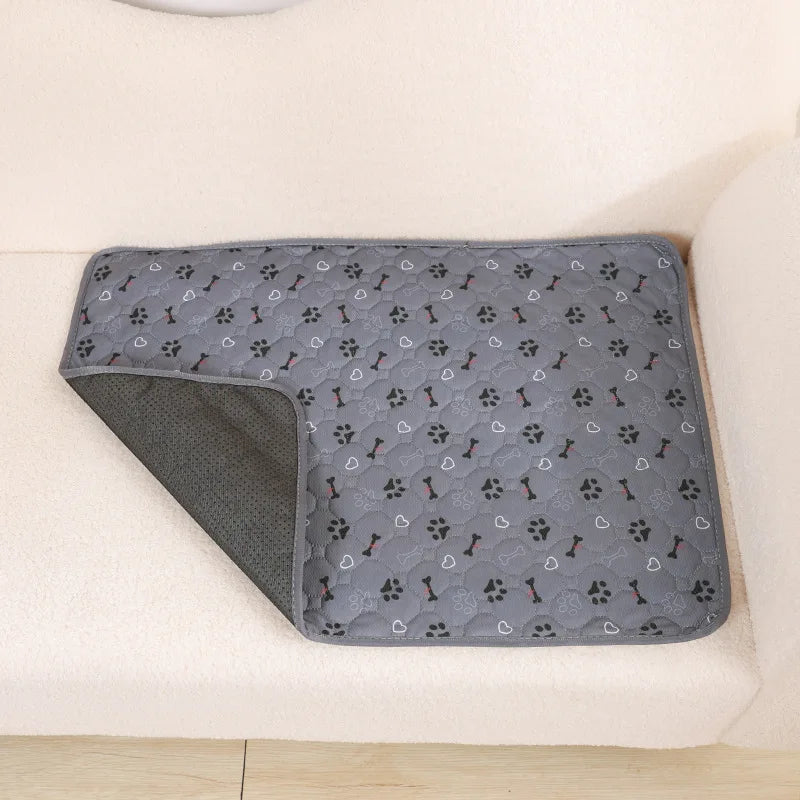 Ultimate Washable Pet Diaper Mat - Reusable, Absorbent, and Waterproof Training Pad for Dogs - Perfect for Home and Travel!