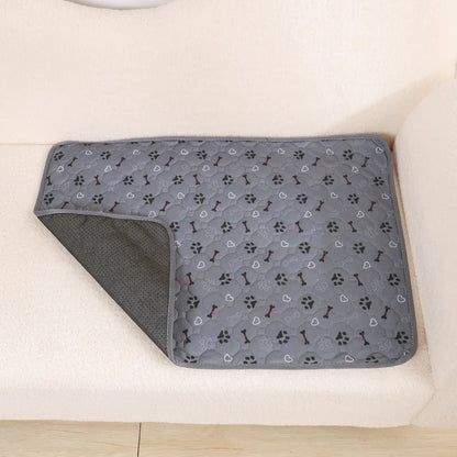 Ultimate Washable Pet Diaper Mat - Reusable, Absorbent, and Waterproof Training Pad for Dogs - Perfect for Home and Travel!