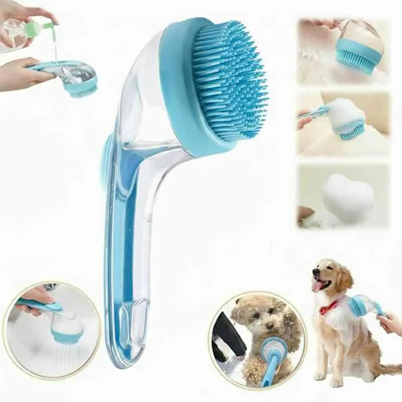 Pamper Your Pets This Summer with the 2026 2-in-1 Bath & Grooming Brush - Effortless Washing & Massage for Dogs and Cats! 🐾🛁🌞