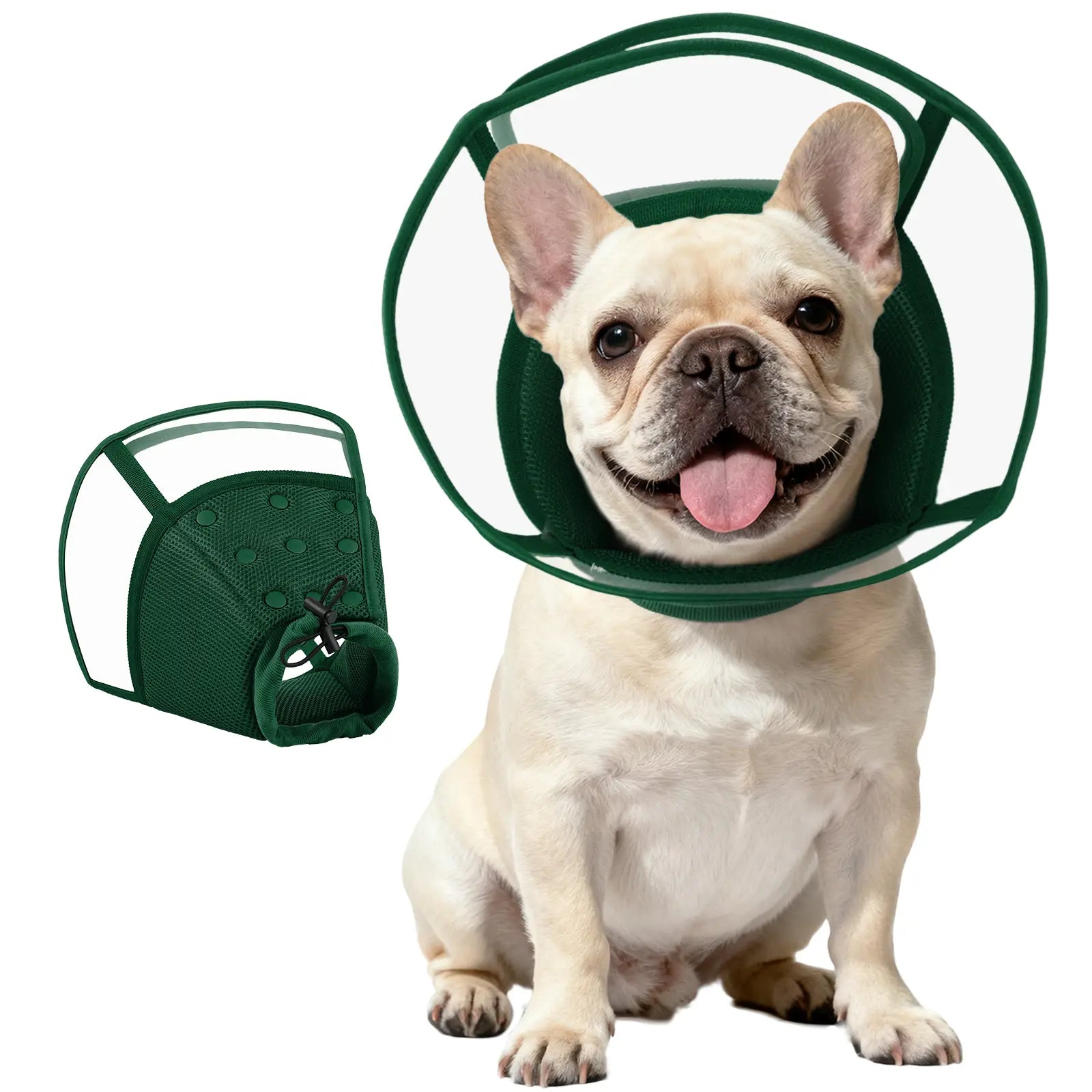 Say goodbye to licking with the Kuoser Soft Dog Cone! Perfect for post-surgery recovery, this breathable and comfy collar is adjustable for small, medium, and large pups. Keep your furry friend safe and cozy! 🐾💖