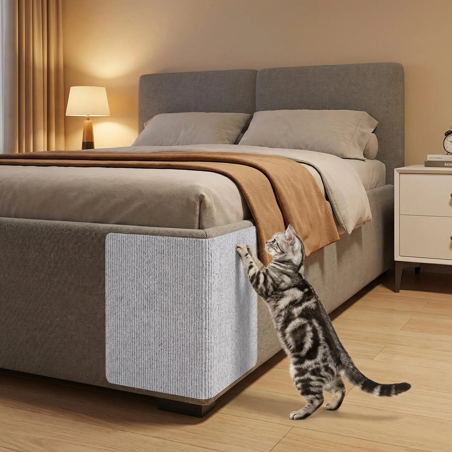 Protect Your Furniture with Our Self-Adhesive Cat Scratch Pads! 🐾 Durable, Trimmable & Easy to Use - Keep Your Sofa and Walls Scratch-Free! 💪✨