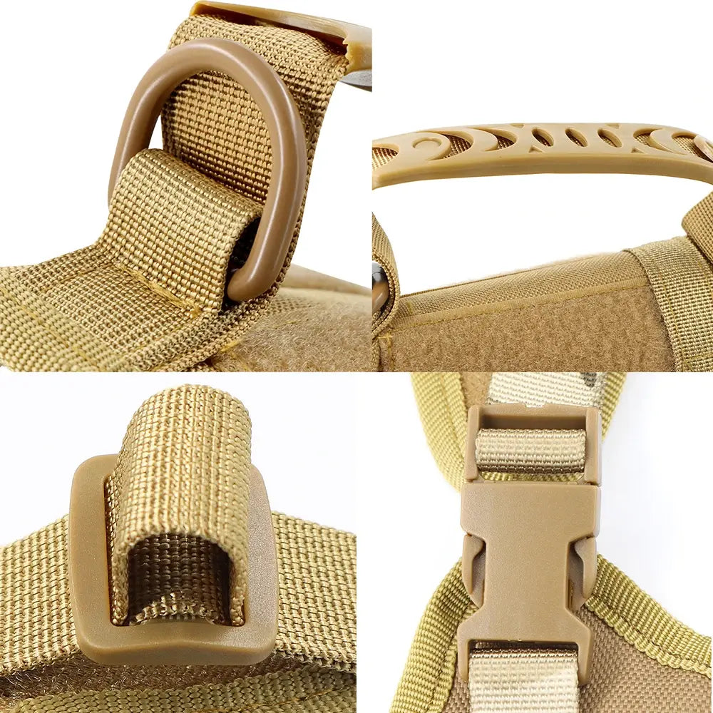 Get Your Pup Summer-Ready! ☀️🐾 Tactical Dog Harness Set for Small Dogs & Cats - Stylish Vest, Leash & Patches for Outdoor Fun! #PetLovers #SummerVibes
