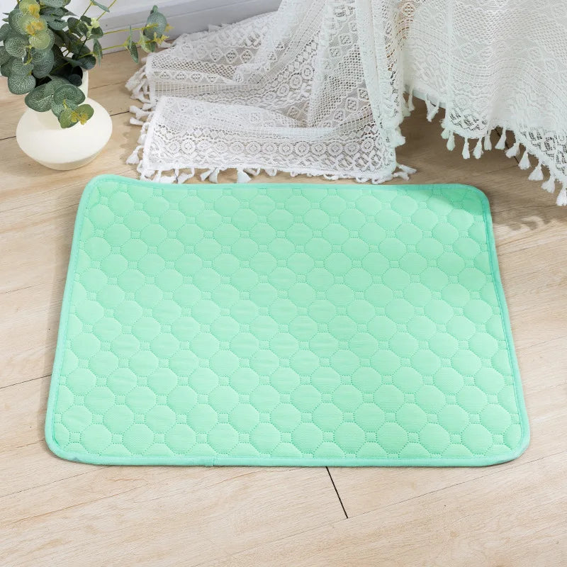 Ultimate Washable Pet Diaper Mat - Reusable, Absorbent, and Waterproof Training Pad for Dogs - Perfect for Home and Travel!