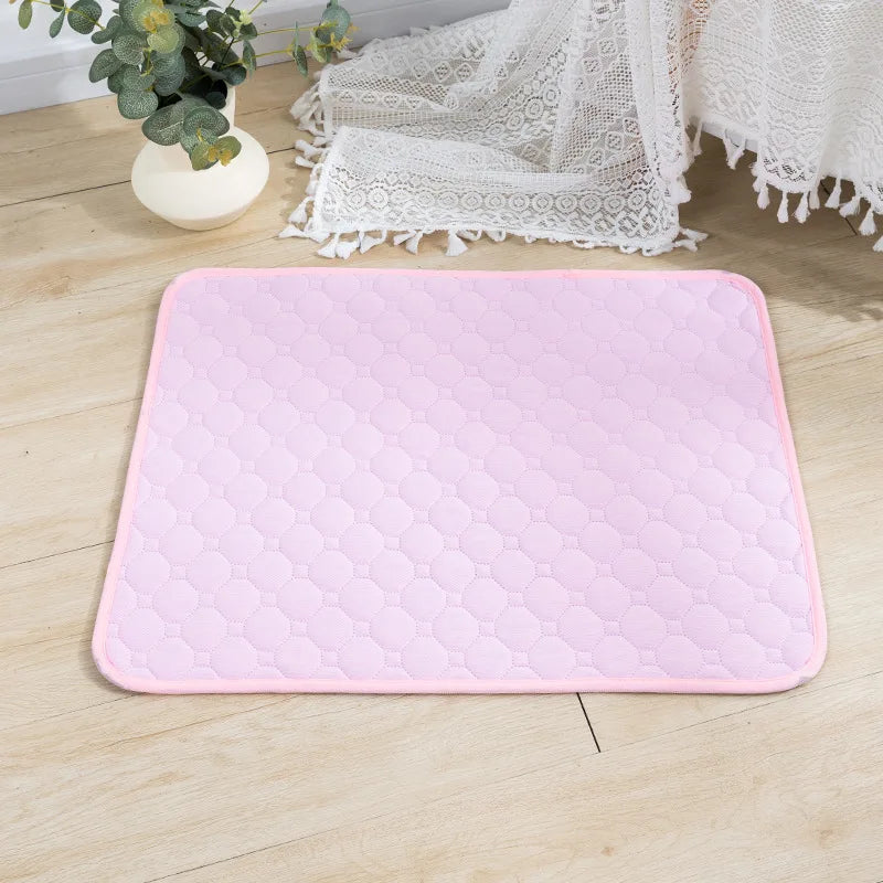 Ultimate Washable Pet Diaper Mat - Reusable, Absorbent, and Waterproof Training Pad for Dogs - Perfect for Home and Travel!