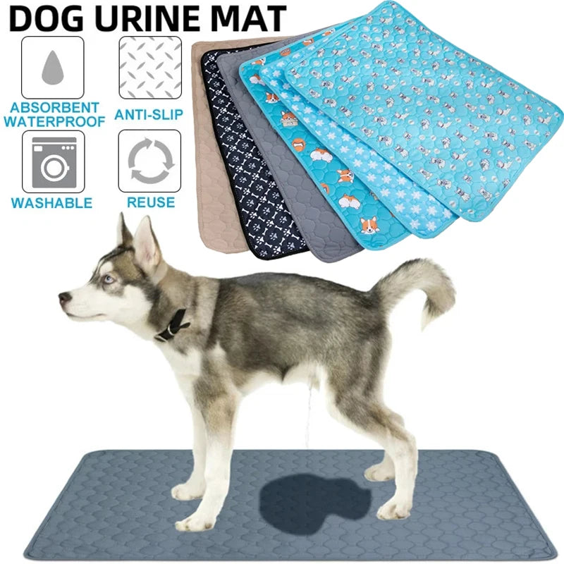 Ultimate Washable Pet Diaper Mat - Reusable, Absorbent, and Waterproof Training Pad for Dogs - Perfect for Home and Travel!