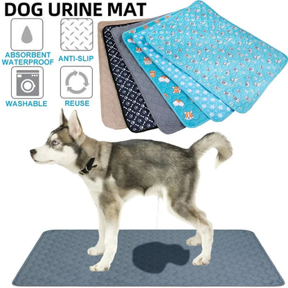 Ultimate Washable Pet Diaper Mat - Reusable, Absorbent, and Waterproof Training Pad for Dogs - Perfect for Home and Travel!