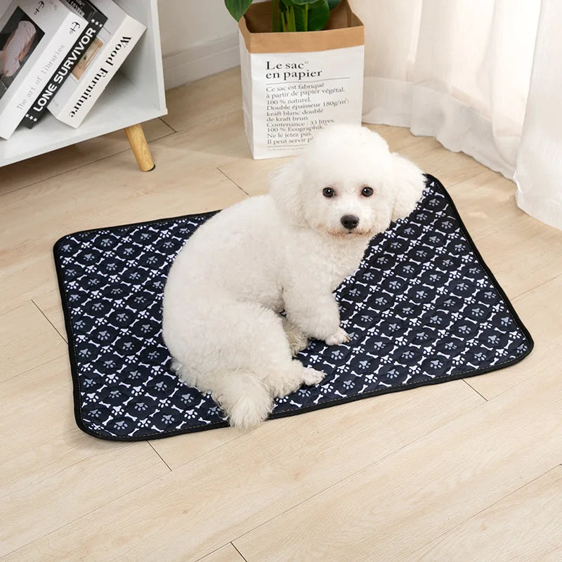 Ultimate Washable Pet Diaper Mat - Reusable, Absorbent, and Waterproof Training Pad for Dogs - Perfect for Home and Travel!