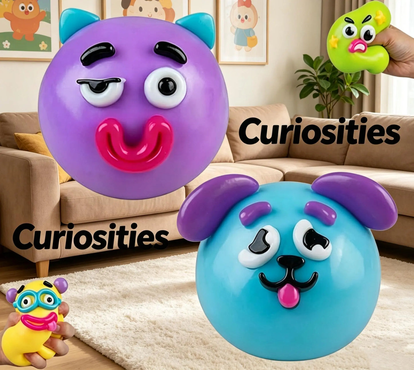 Meet the NEW Squishy Cutie Toy! 🌟 Stress relief never looked so cute! 🐶💖 Moldable, soft, and perfect for anxiety relief – grab yours for portable fun or party favors! 🎉✨ #StressRelief #SquishyToys #AnxietyBusters